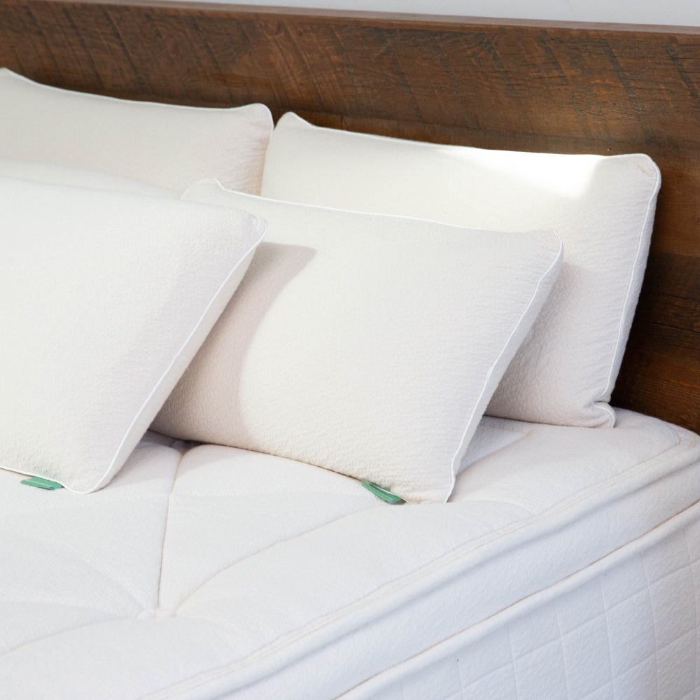 Avocado Pure Talalay Luxury Pillow — Soft or Medium Latex Core