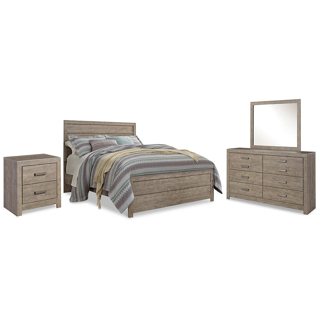 Culverbach Queen Panel Bed, Dresser, Mirror and Nightstand Signature Design by Ashley® Uncategorized