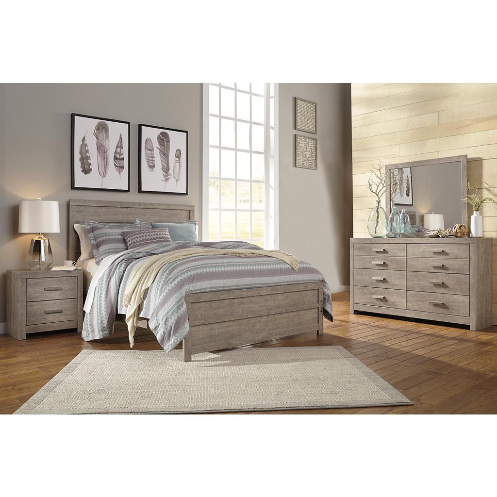Culverbach Queen Bed, Dresser and Mirror — Gray Signature Design by Ashley® Uncategorized