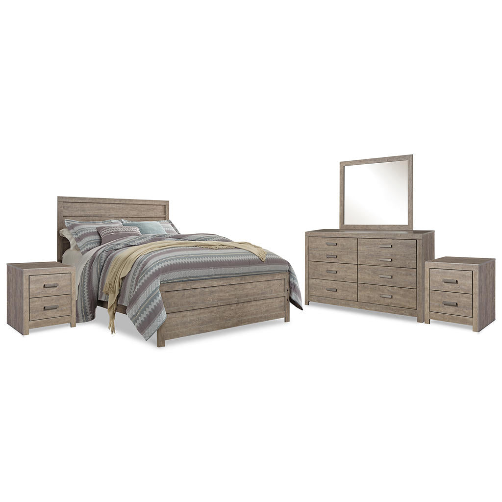 Culverbach Queen Bed with Mirrored Dresser and 2 Nightstand Signature Design by Ashley® Uncategorized