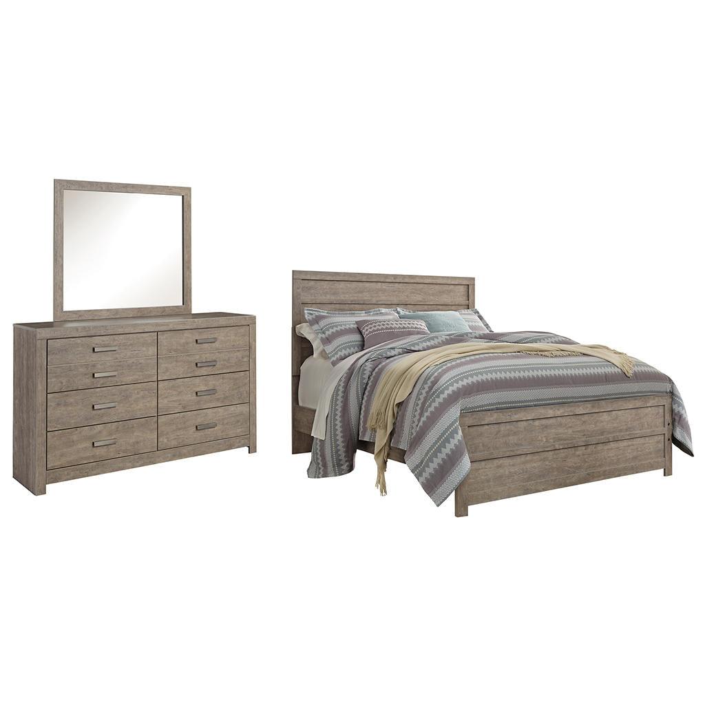 Culverbach Queen Bed, Dresser and Mirror — Gray Signature Design by Ashley® Uncategorized