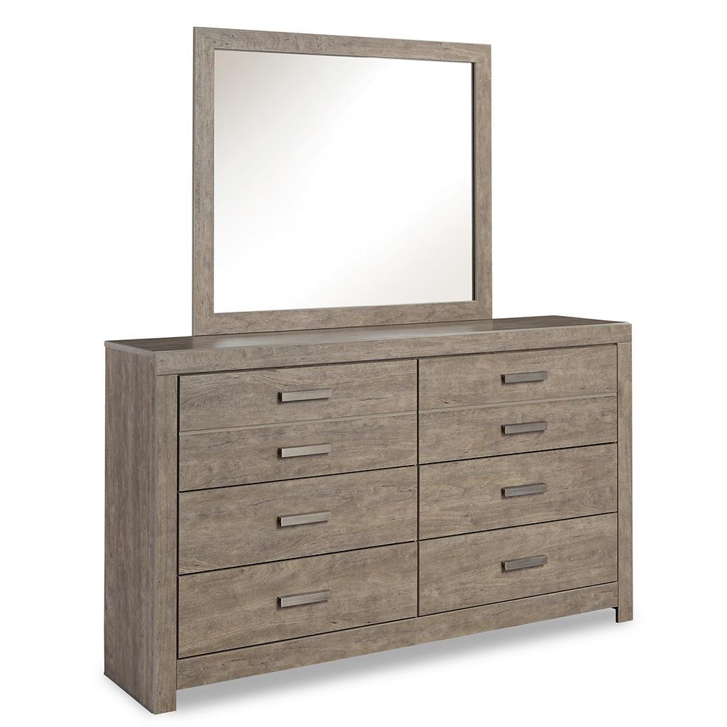 Culverbach Queen Bed, Dresser and Mirror — Gray Signature Design by Ashley® Uncategorized