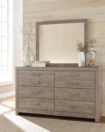 Culverbach Dresser and Mirror — Vintage Gray Signature Design by Ashley® Bedroom