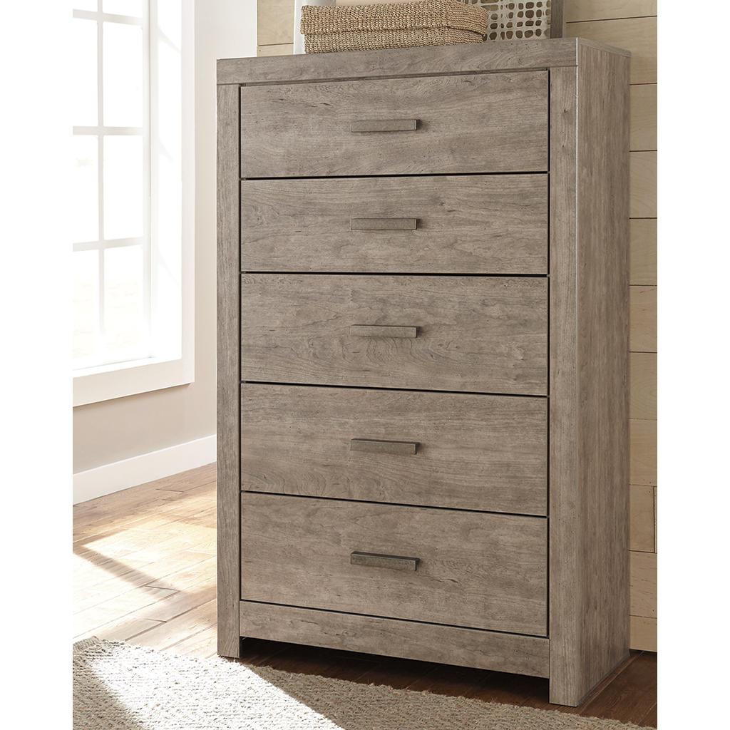 Culverbach Chest of Drawers — Vintage Gray Signature Design by Ashley® Bedroom