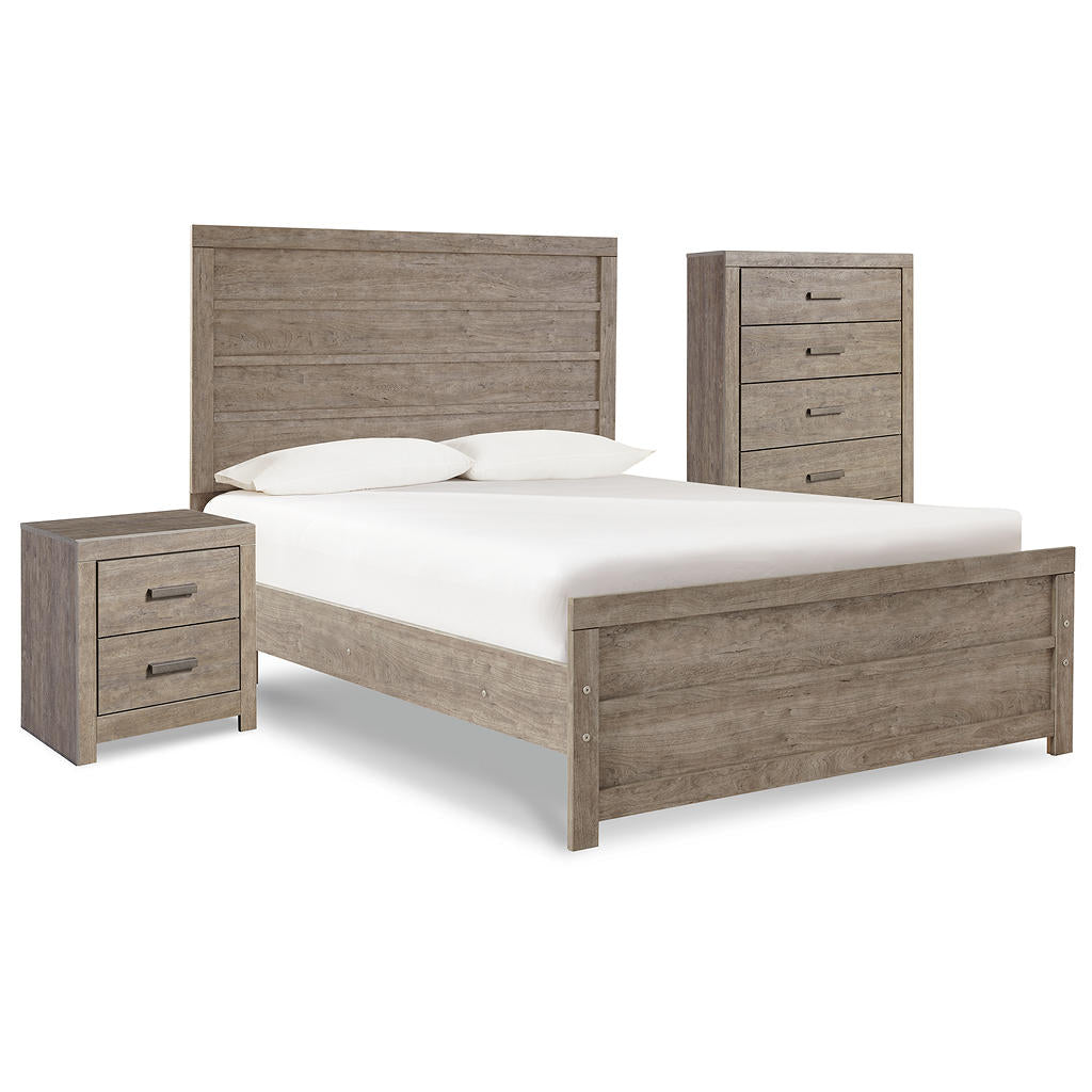 Culverbach Full Panel Bed with Chest of Drawers and Nightstand Signature Design by Ashley® Uncategorized