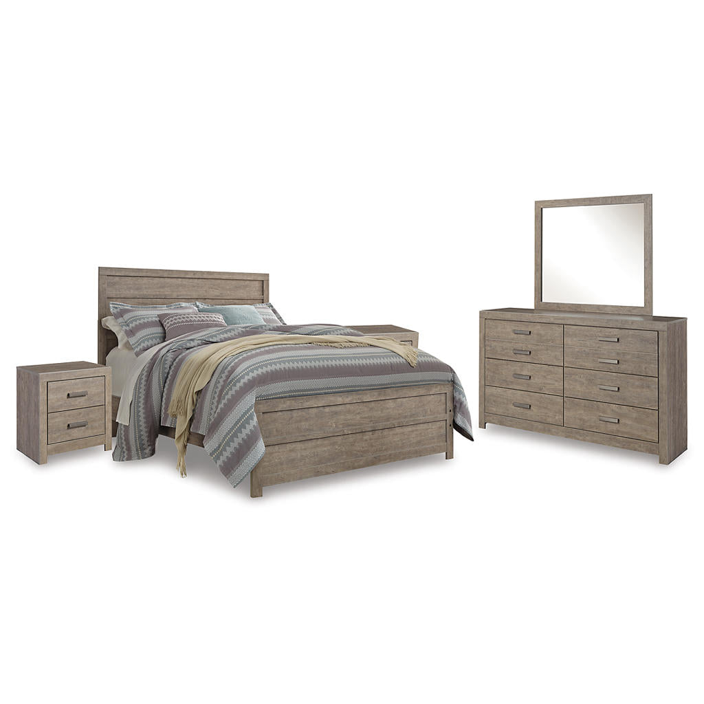 Culverbach Queen Bed with Mirrored Dresser and 2 Nightstand Signature Design by Ashley® Uncategorized