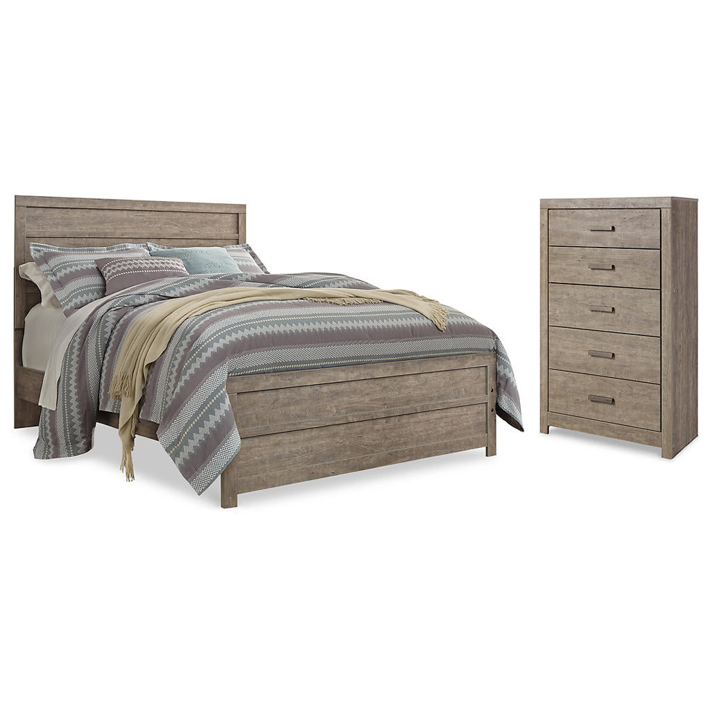 Culverbach Queen Panel Bed with Chest Signature Design by Ashley® Uncategorized