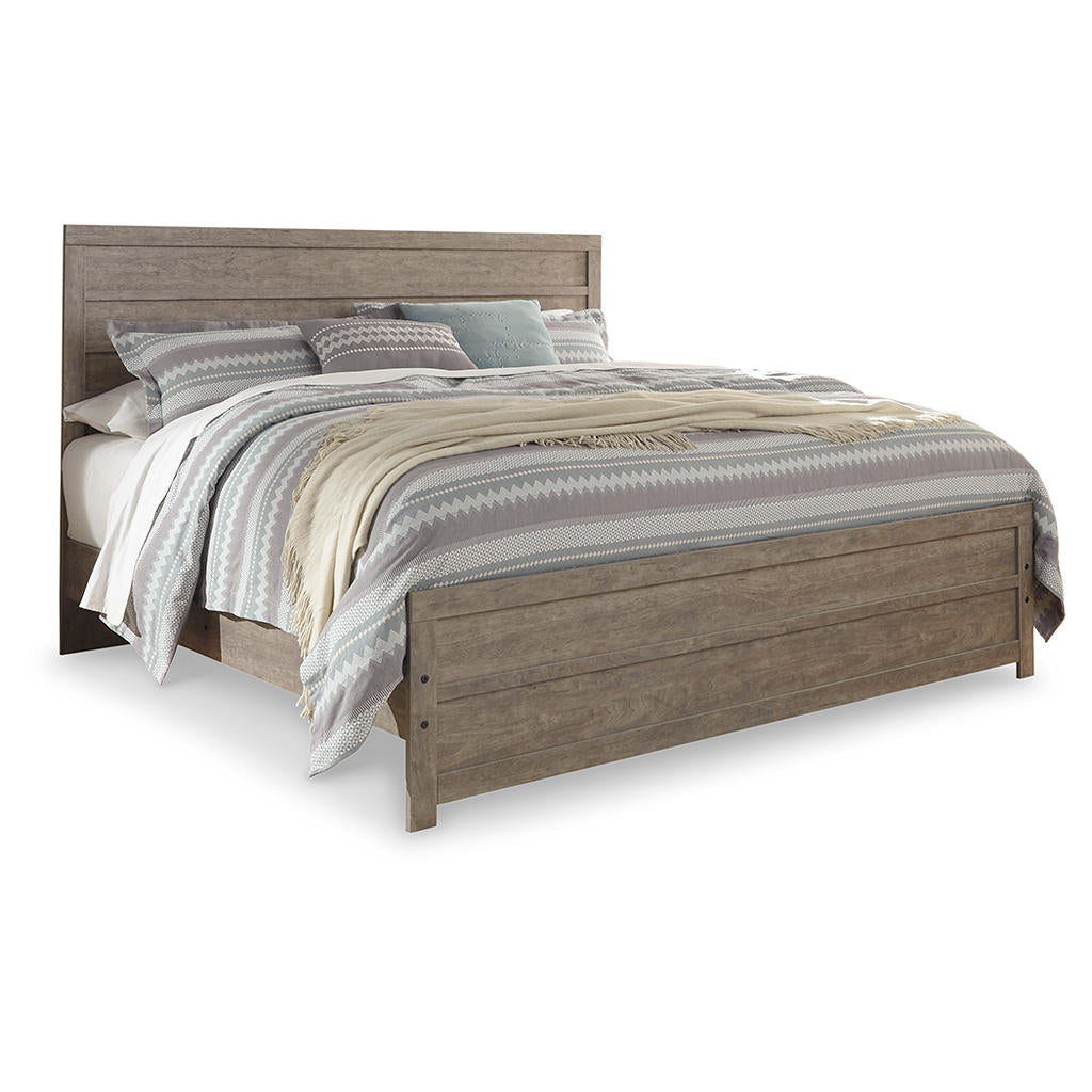 Culverbach King Panel Bed, Dresser, Mirror, Chest and Nightstand Signature Design by Ashley® Uncategorized