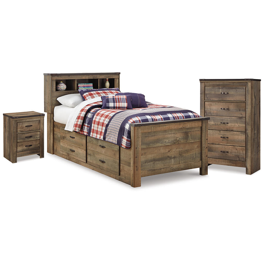 Trinell Twin Storage Bed, Chest and Nightstand Signature Design by Ashley® Uncategorized