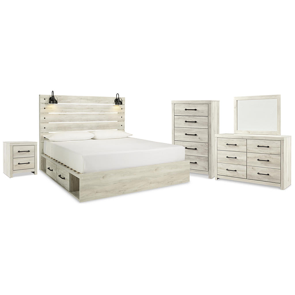 Cambeck King Panel Storage Bed, Dresser, Mirror, Chest and Nightstand Signature Design by Ashley® Uncategorized