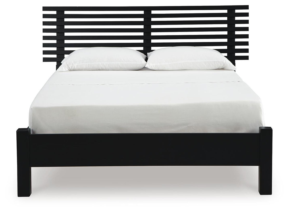Danziar Full Slat-Headboard Bed, Dresser and Mirror (B21) Signature Design by Ashley® Bedroom