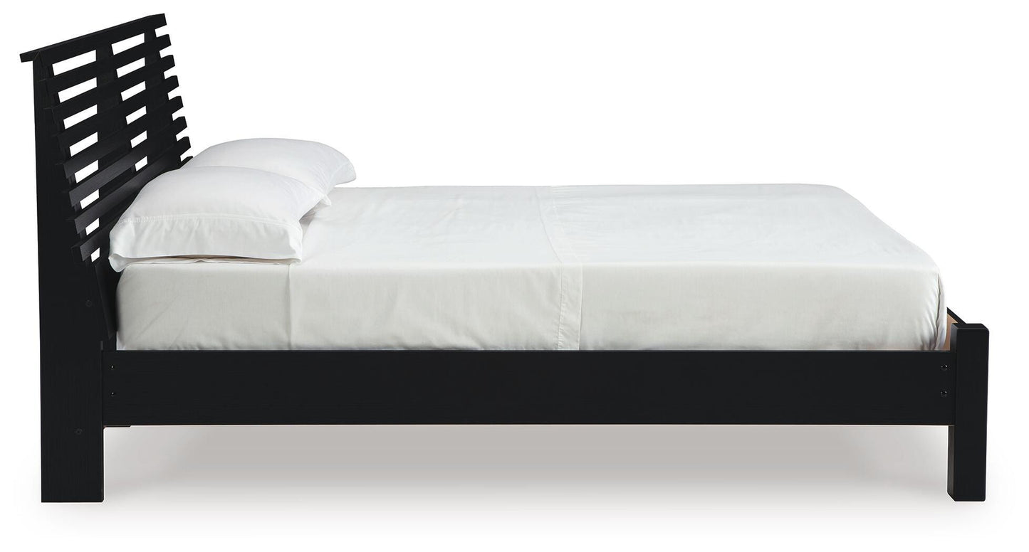 Danziar Full Slat-Headboard Bed, Dresser and Mirror (B21) Signature Design by Ashley® Bedroom