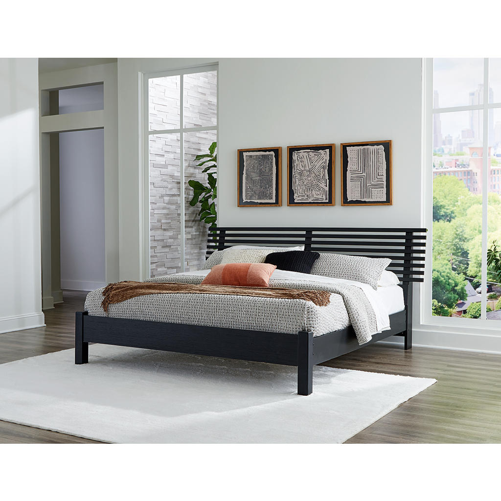 Danziar King Slat Panel Bed Signature Design by Ashley® Bedroom