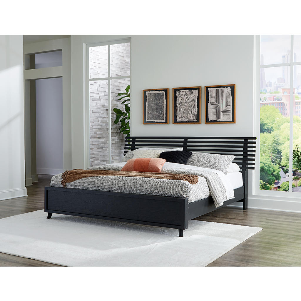 Danziar King Slat Panel Bed Signature Design by Ashley® Bedroom
