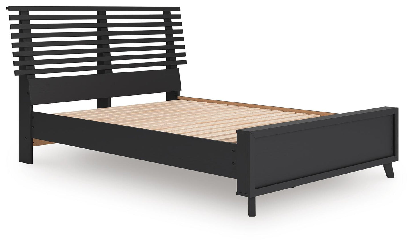 Danziar Full Slat Platform Bed, Dresser and Mirror (B24) Signature Design by Ashley® Bedroom