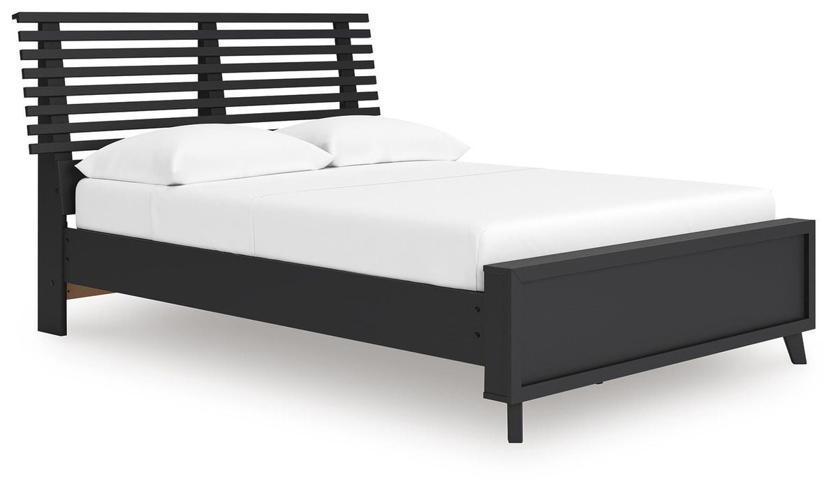 Danziar Full Slat Platform Bed, Dresser and Mirror (B24) Signature Design by Ashley® Bedroom