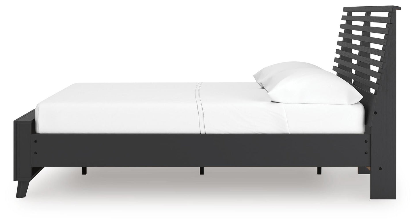 Danziar Full Slat Platform Bed, Dresser and Mirror (B24) Signature Design by Ashley® Bedroom