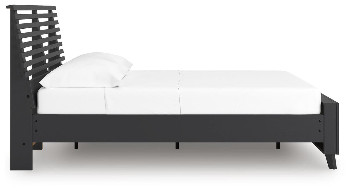 Danziar Full Slat Platform Bed, Dresser and Mirror (B24) Signature Design by Ashley® Bedroom