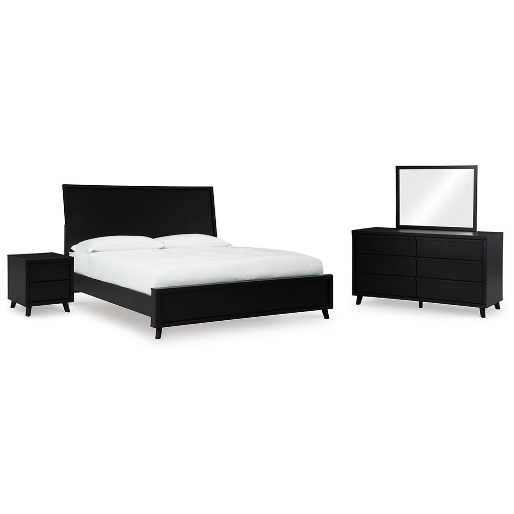 Danziar King Panel Bed, Dresser, Mirror and Nightstand Signature Design by Ashley® Uncategorized