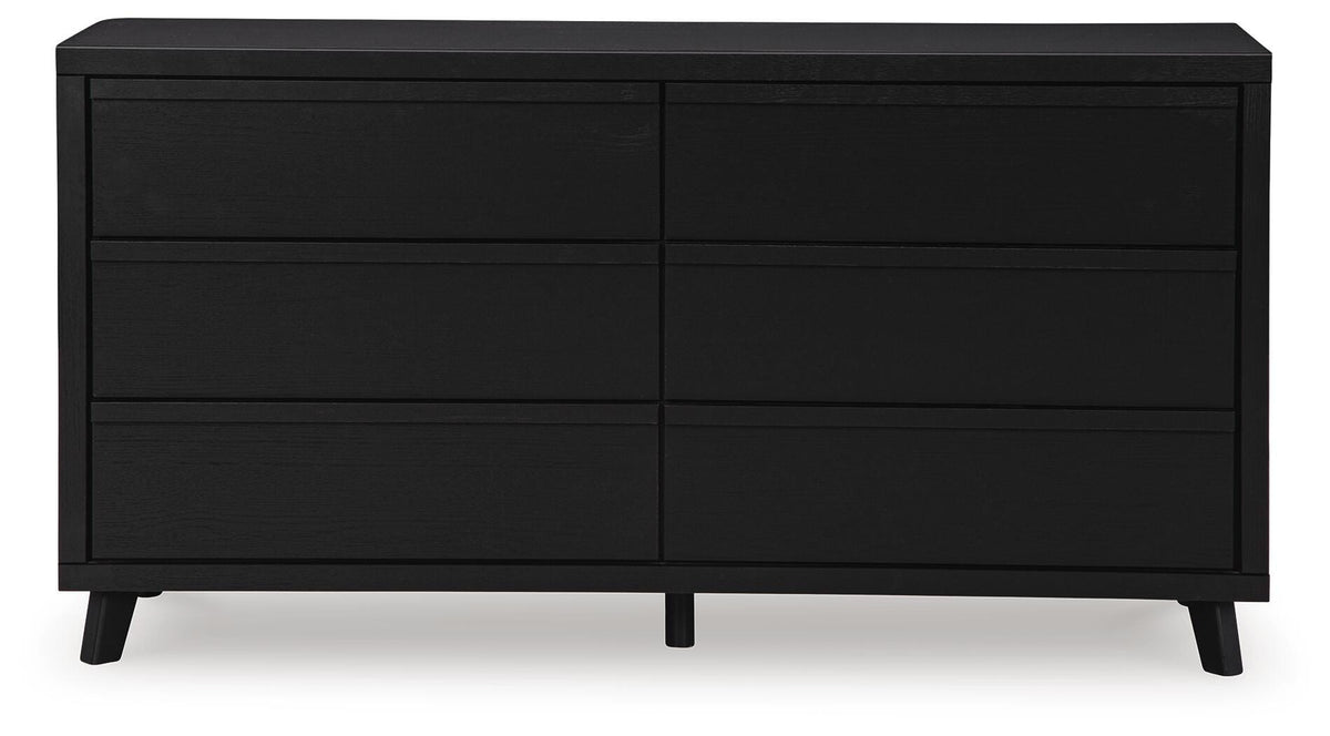 Danziar Queen Panel Bed and Dresser — 2-Piece Platform Set Signature Design by Ashley® Bedroom
