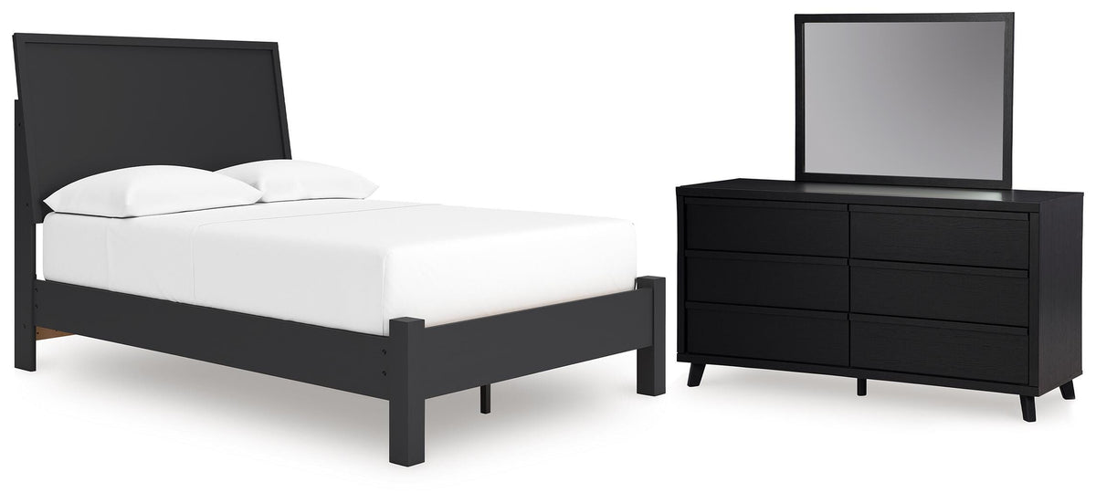 Danziar Full Panel Bed, Dresser and Mirror (B26) Signature Design by Ashley® Bedroom