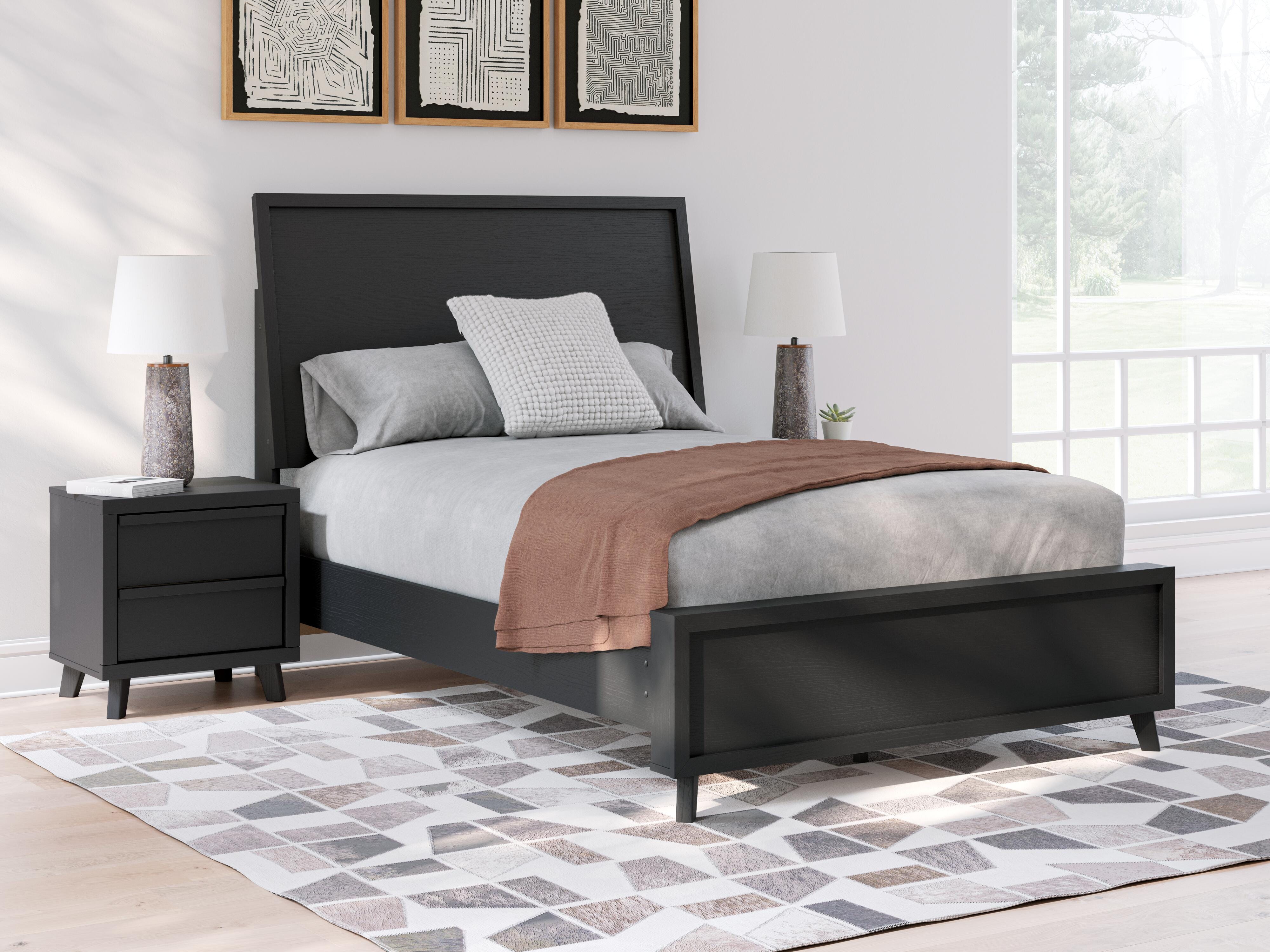 Danziar Full Panel Platform Bed, Dresser and Mirror (B22) Signature Design by Ashley® Bedroom