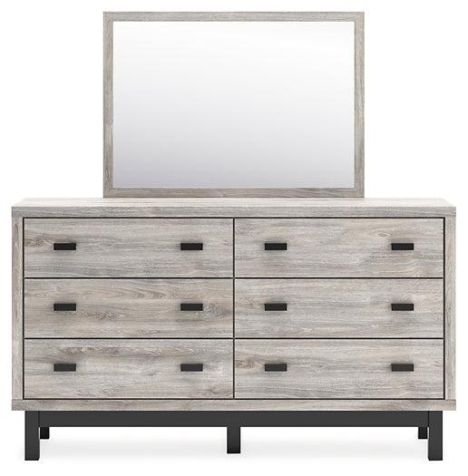 Vessalli Queen Panel Bed, Dresser and Mirror