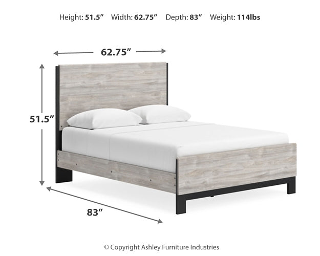 Vessalli Queen Panel Bed, Dresser and Mirror