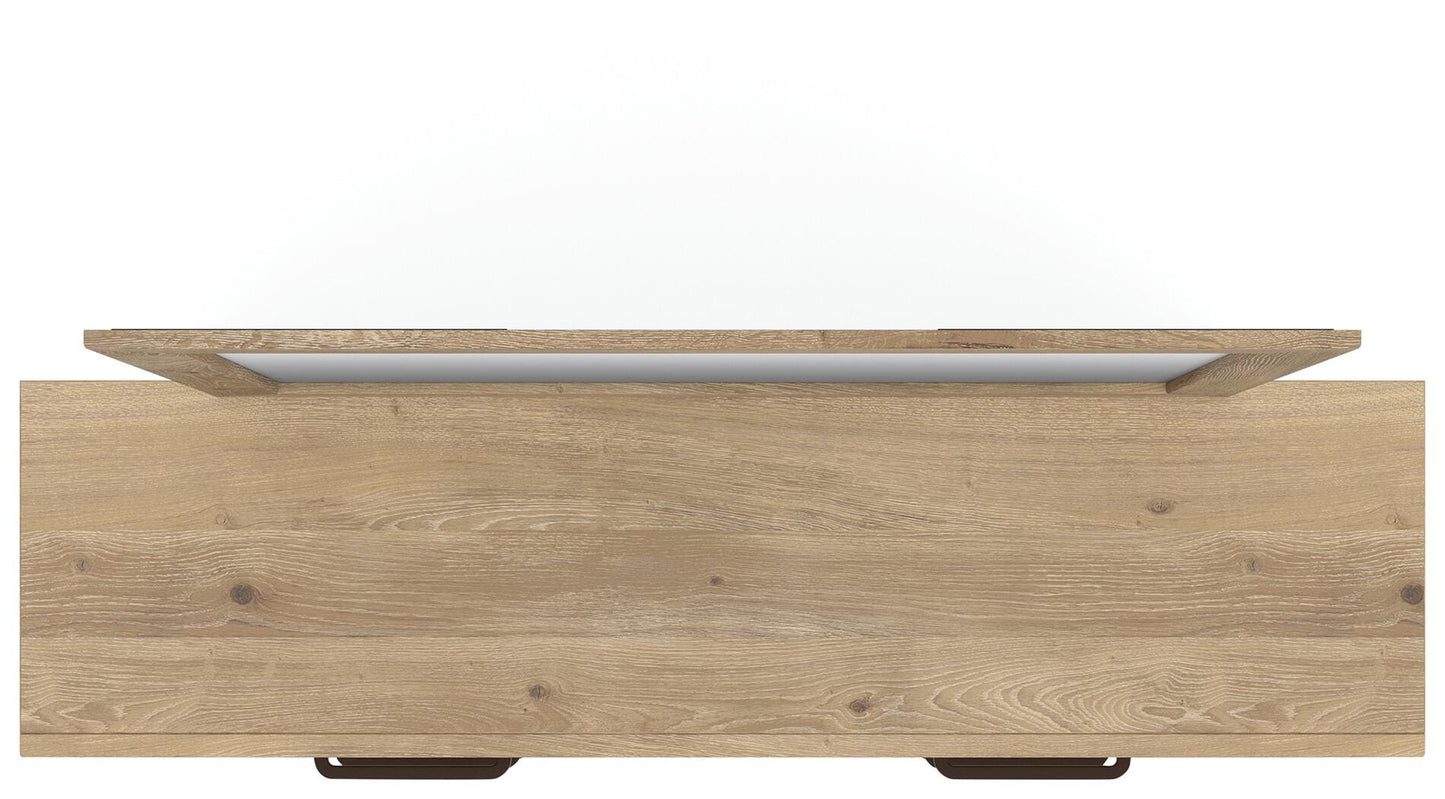 Brozmont Queen Panel Bed, Dresser and Mirror