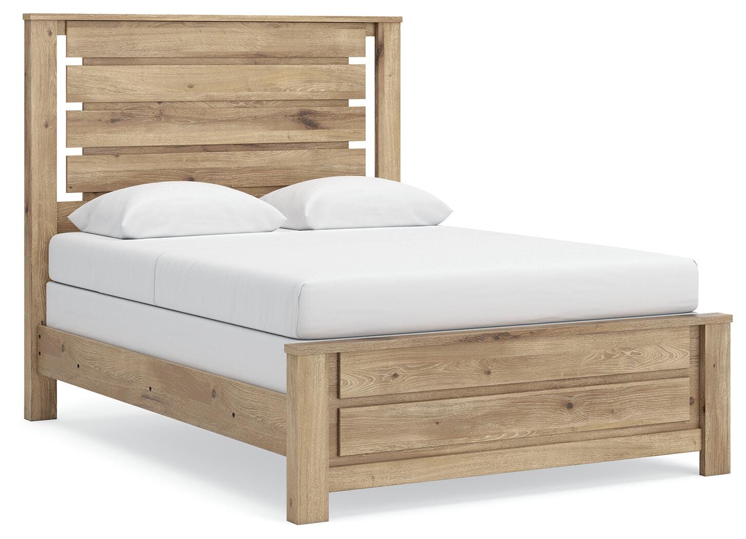 Brozmont Queen Panel Bed, Dresser and Mirror