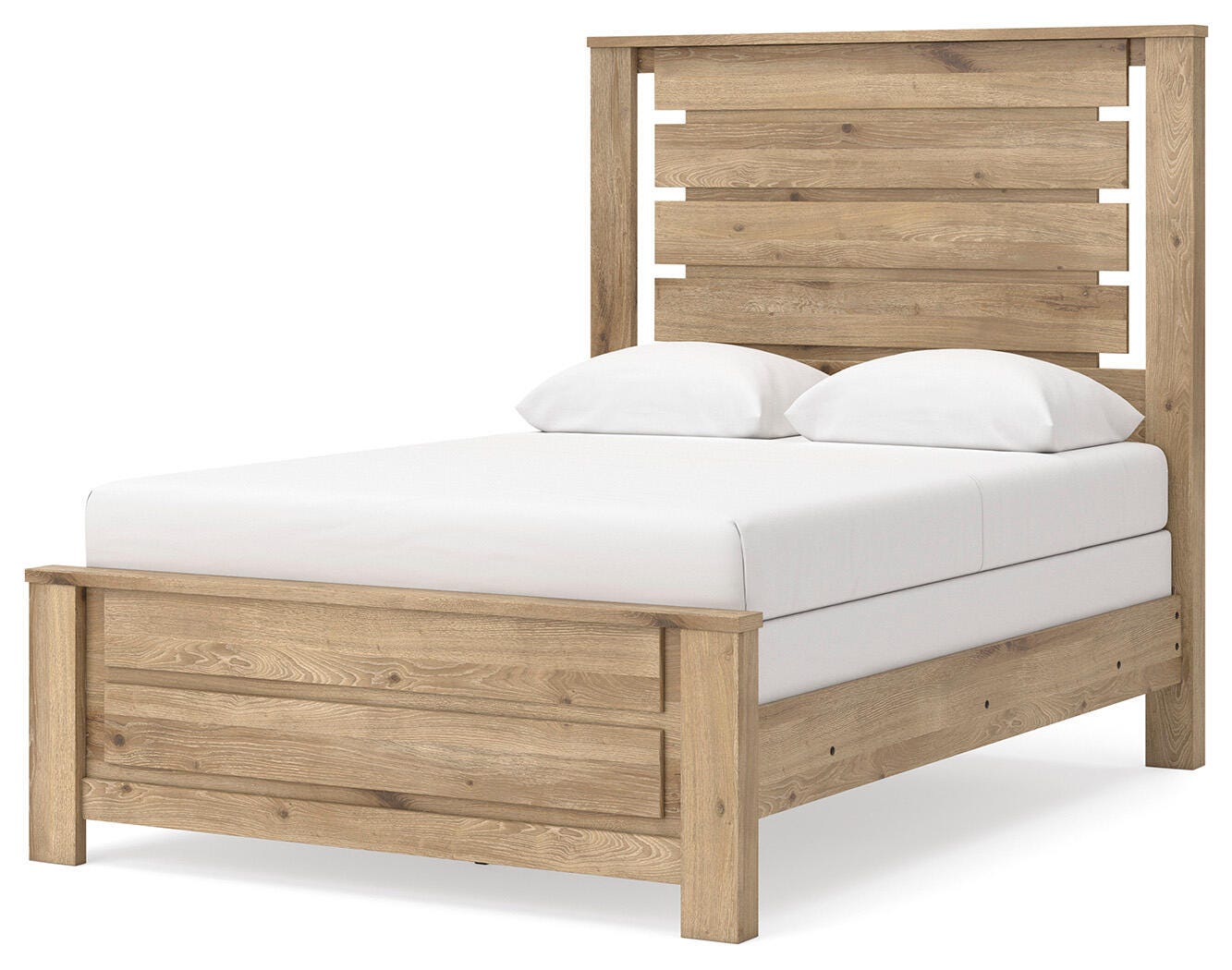 Brozmont Full Panel Bed, Dresser and Mirror — 3-Piece Set Benchcraft® Bedroom
