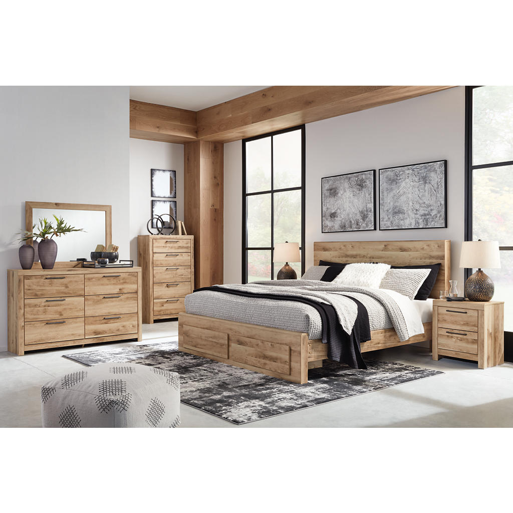 Hyanna Queen Panel Storage Bed and Chest Signature Design by Ashley® Uncategorized