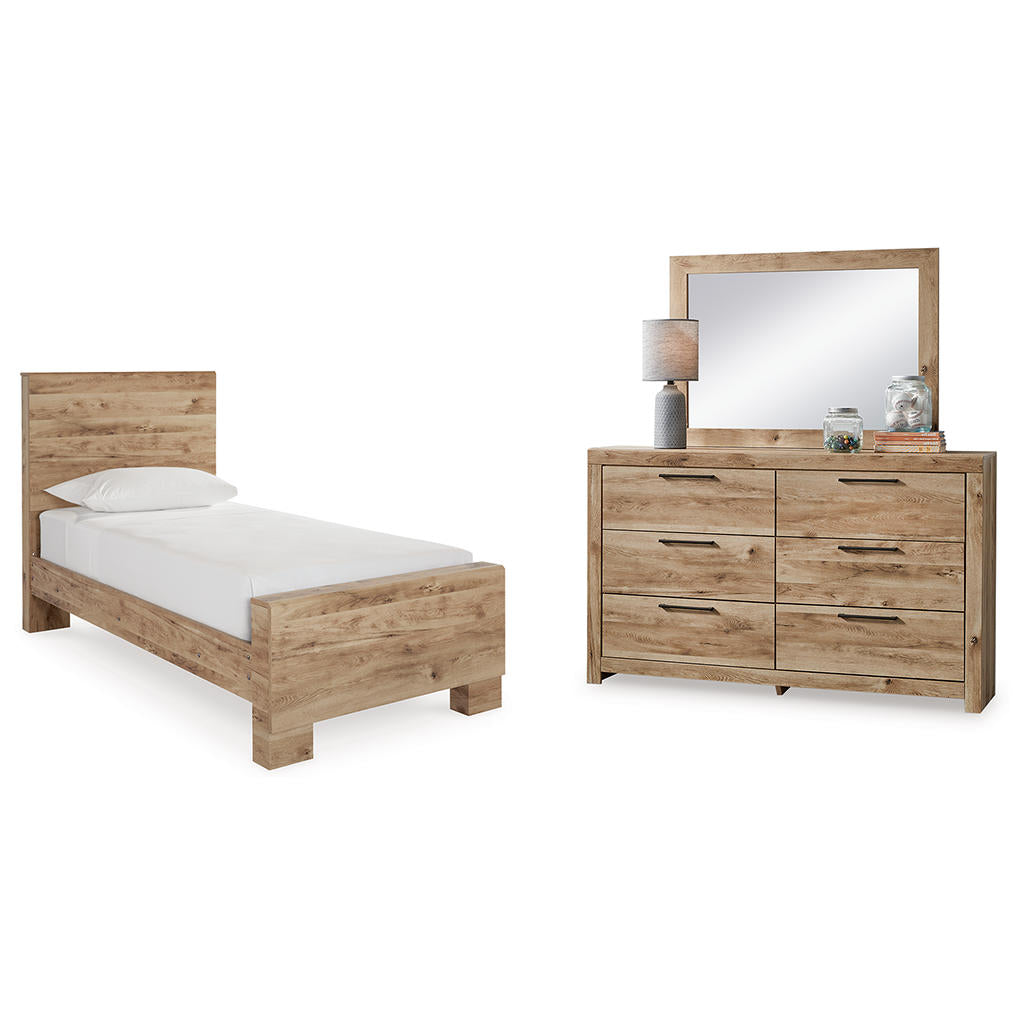 Hyanna Twin Panel Bed, Dresser and Mirror Signature Design by Ashley® Uncategorized