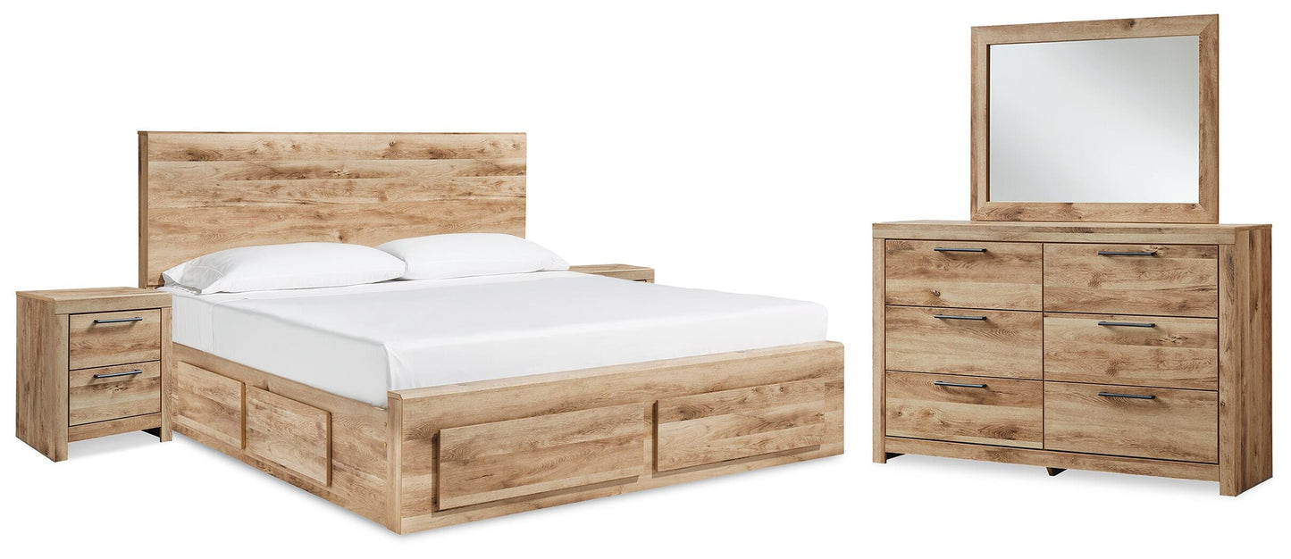 Hyanna Queen Storage Bed 6-Piece Set — Underbed, 2 Nightstands Signature Design by Ashley® Bedroom