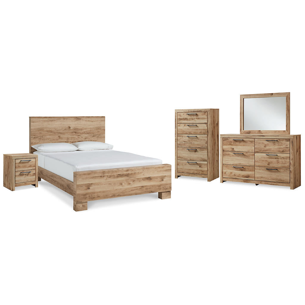 Hyanna Queen Panel Bed, Dresser, Mirror, Chest and Nightstand Signature Design by Ashley® Uncategorized