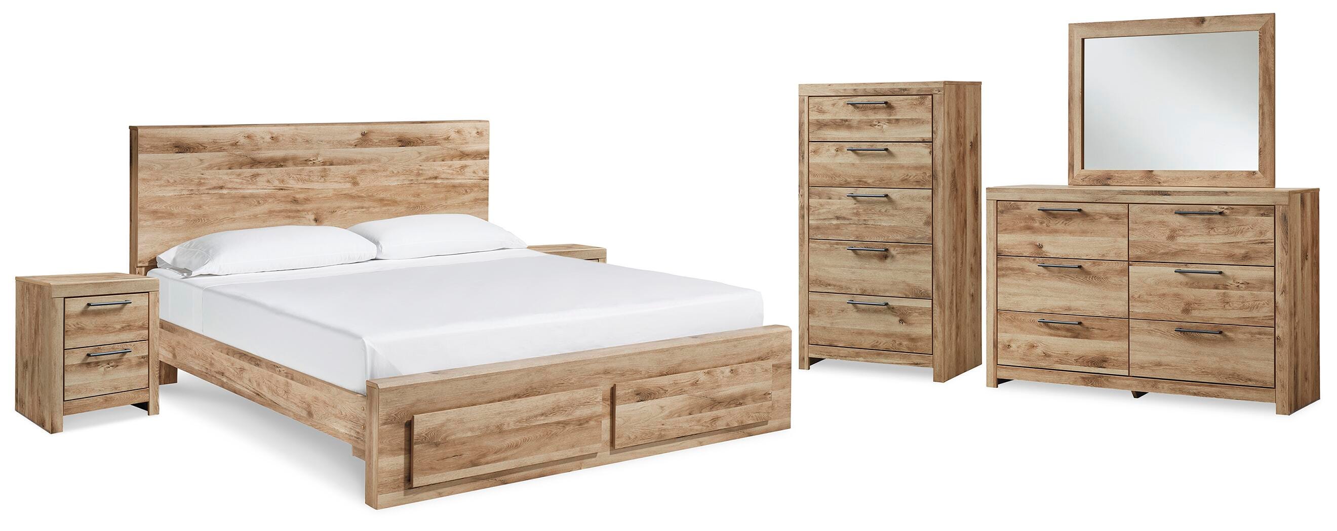 Hyanna Queen Storage Bed 7-Piece Set — Chest, 2 Nightstands Signature Design by Ashley® Bedroom