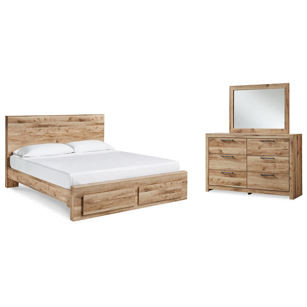 Hyanna Queen Panel Storage Bed, Dresser and Mirror Signature Design by Ashley® Uncategorized