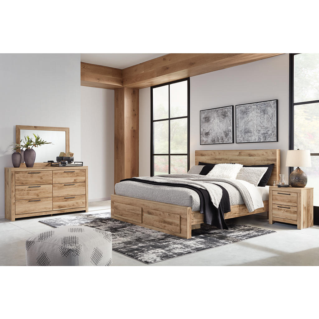 Hyanna Queen Panel Storage Bed, Dresser and Mirror Signature Design by Ashley® Uncategorized