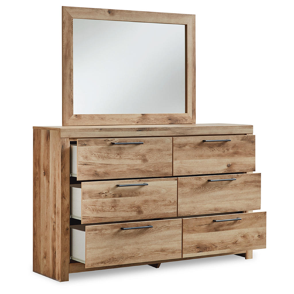 Hyanna Twin Panel Bed with 1 Side Storage, Dresser and Mirror Signature Design by Ashley® Uncategorized