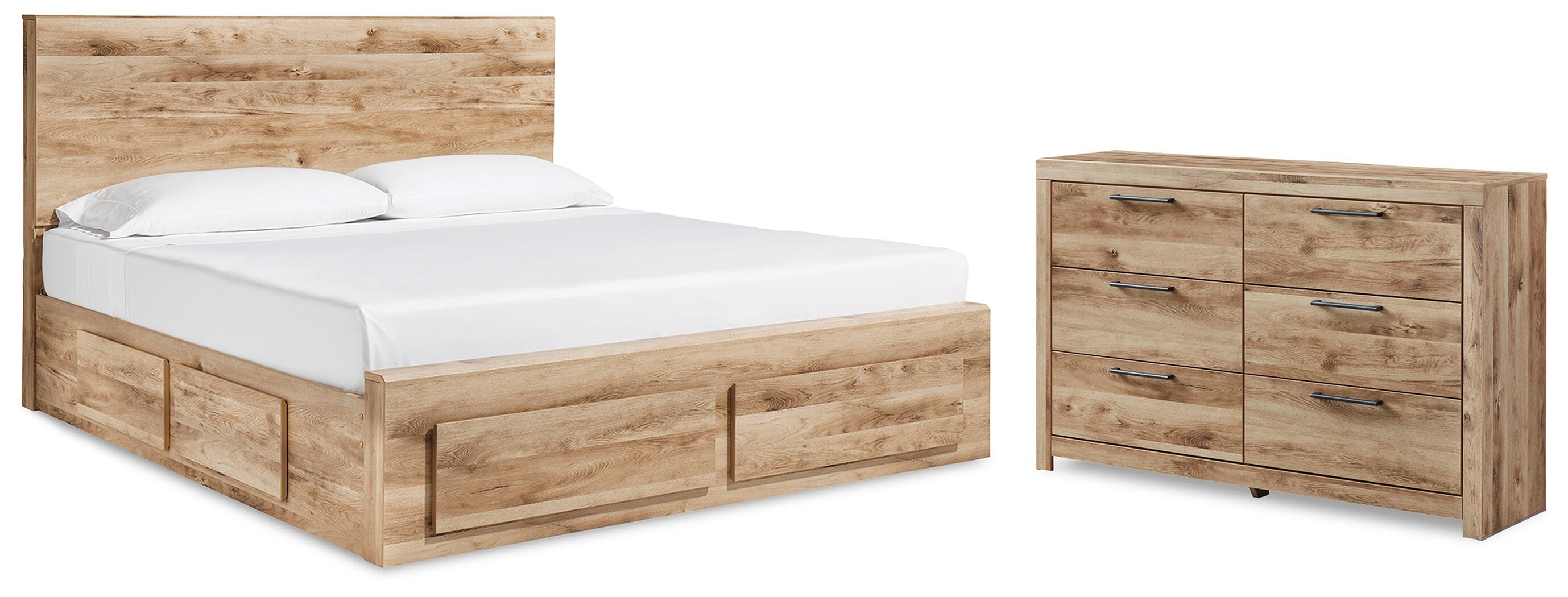 Hyanna King Storage Bed and Dresser — 2-Piece Set Signature Design by Ashley® Bedroom