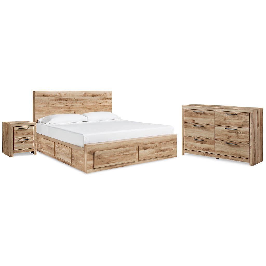 Hyanna Queen Storage Bed, Dresser and Nightstand Signature Design by Ashley® Uncategorized