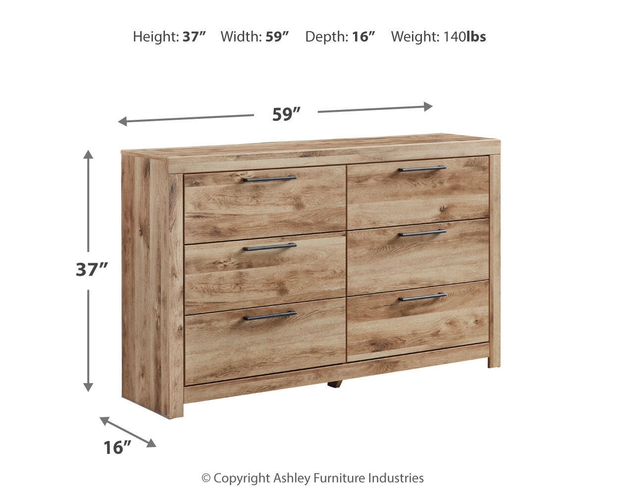 Hyanna King Storage Bed and Dresser — 2-Piece Set Signature Design by Ashley® Bedroom
