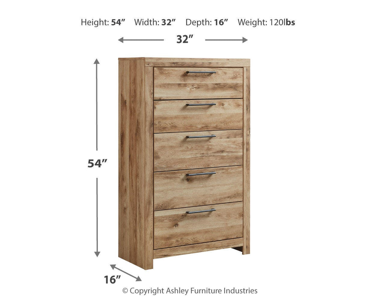 Hyanna Queen Storage Bed 7-Piece Set — Chest, 2 Nightstands Signature Design by Ashley® Bedroom