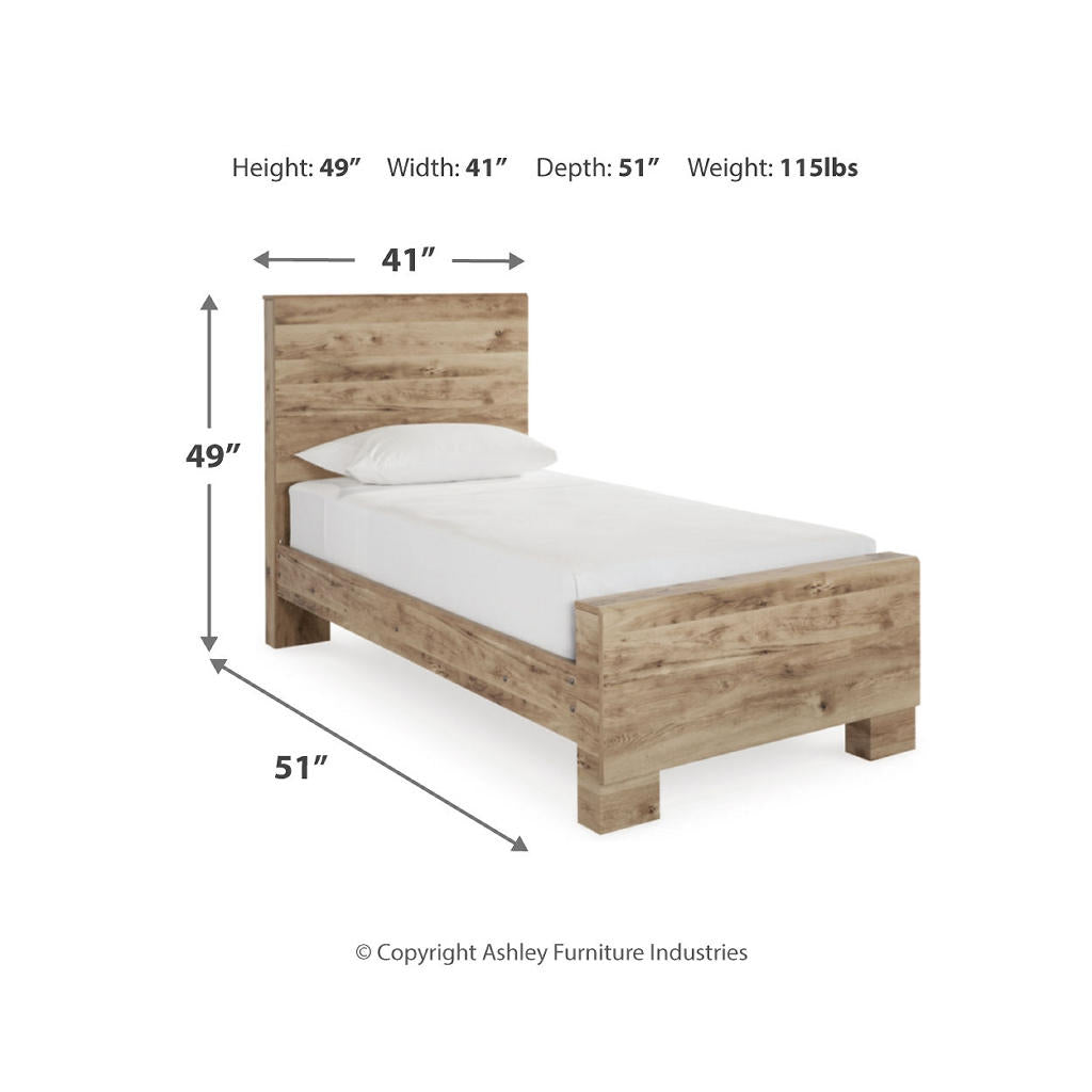 Hyanna Twin Panel Bed, Dresser and Mirror Signature Design by Ashley® Uncategorized