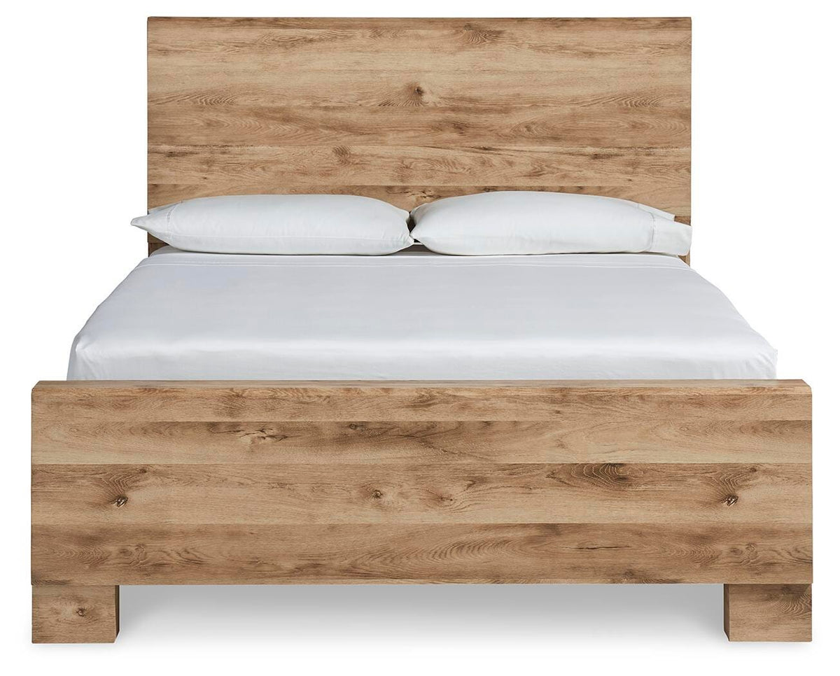 Hyanna Queen Panel Bed and Nightstand — 2-Piece Set Signature Design by Ashley® Bedroom