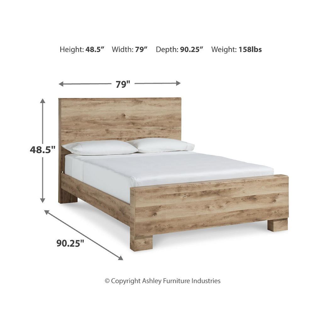 Hyanna King Panel Bed, Dresser, Mirror, and Nightstand Signature Design by Ashley® Uncategorized