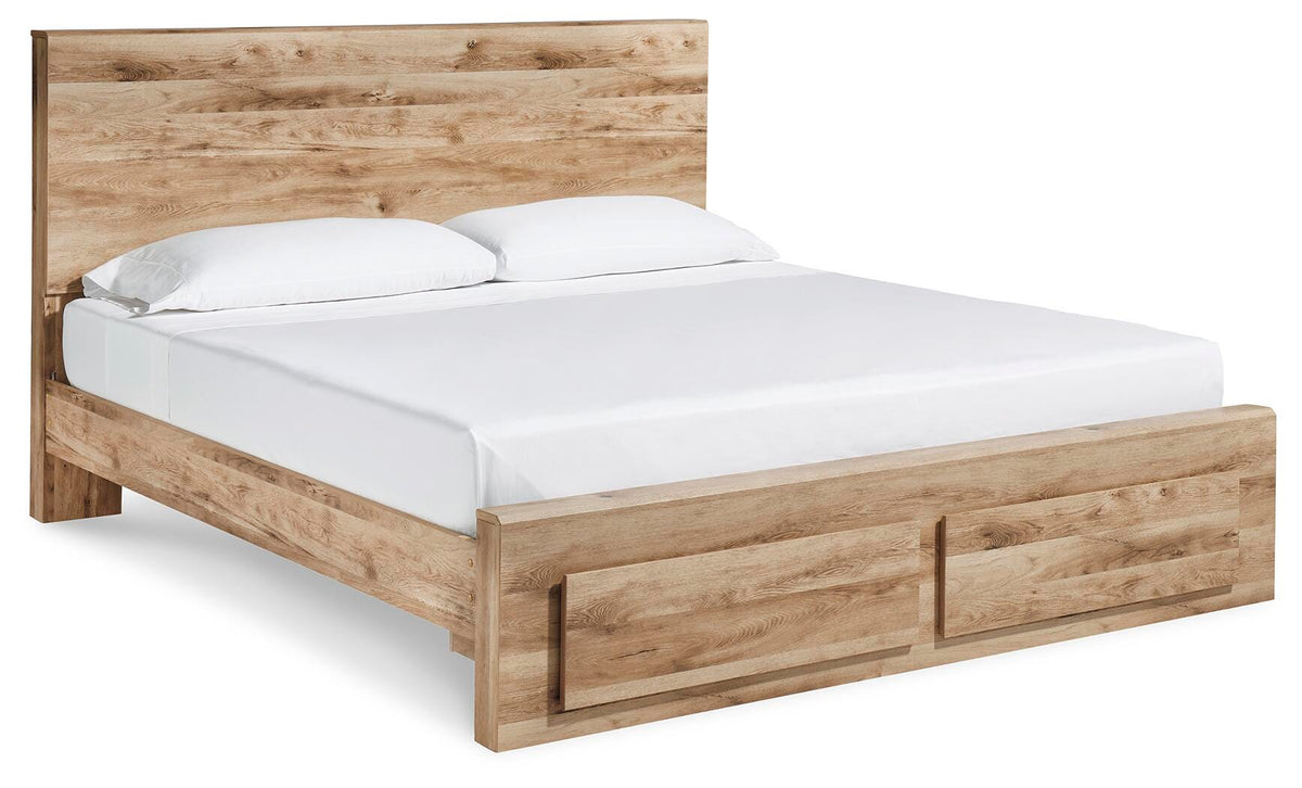Hyanna King Storage Bed 5-Piece Set — Mirror, 2 Nightstands Signature Design by Ashley® Bedroom