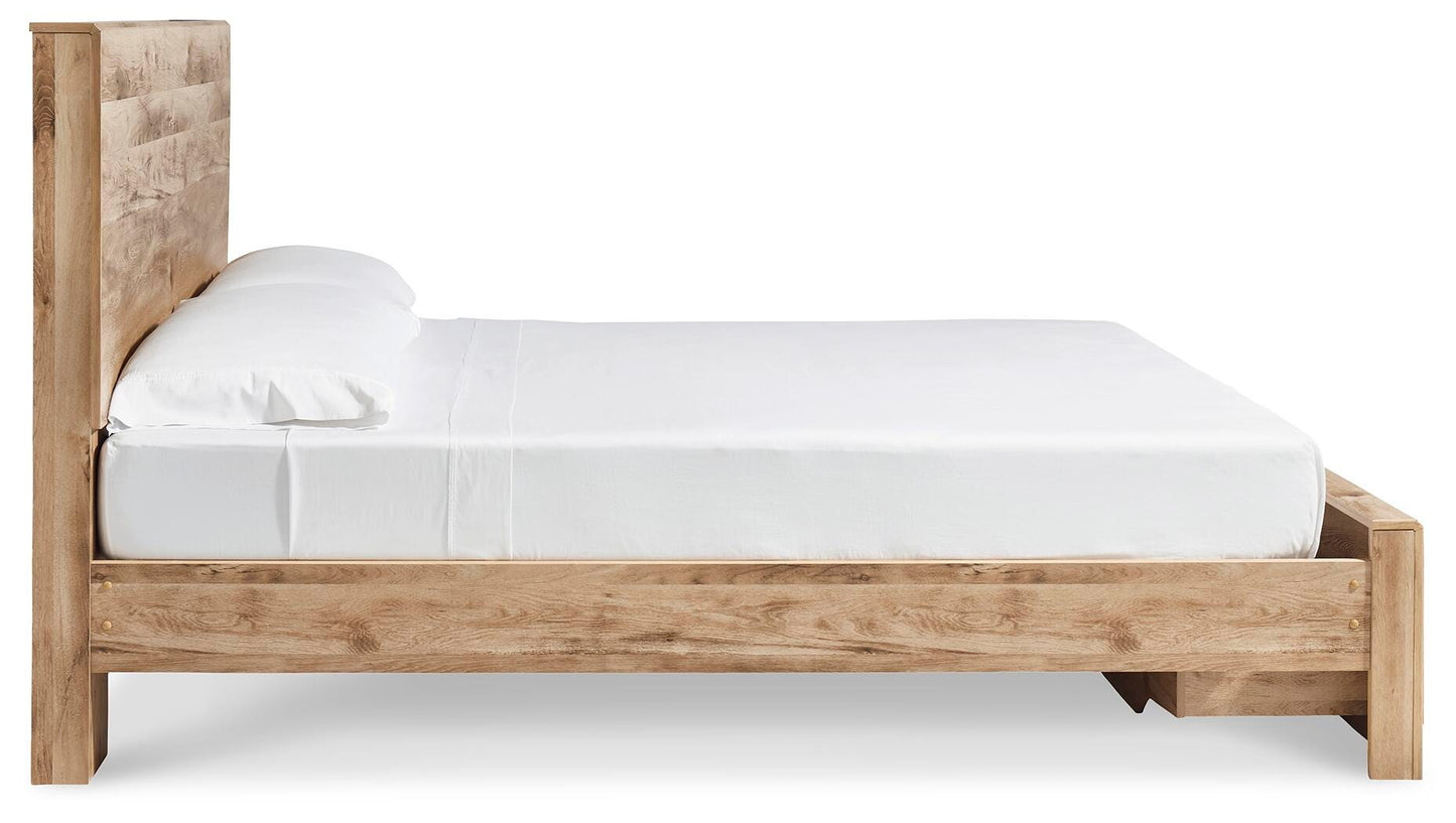 Hyanna King Storage Bed 5-Piece Set — Mirror, 2 Nightstands Signature Design by Ashley® Bedroom