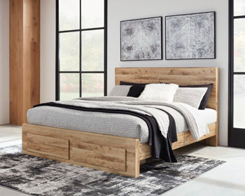 Hyanna King Panel Storage Bed Signature Design by Ashley® Bedroom