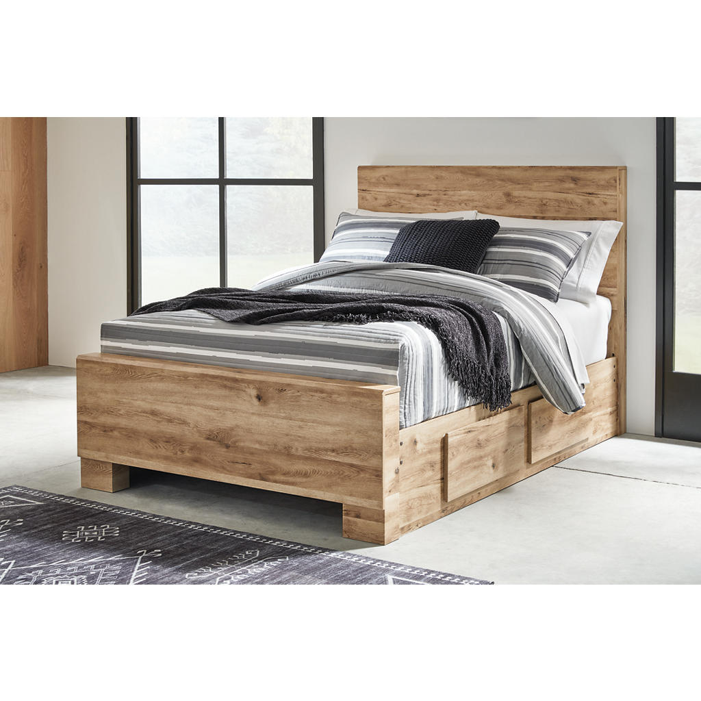 Hyanna Full Panel Bed with 1 Side Storage Signature Design by Ashley® Beds